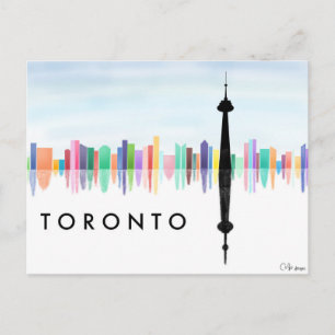 Toronto Skyline Postcard