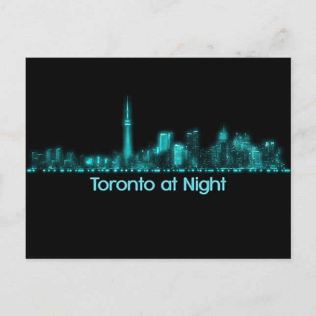 Toronto Skyline Postcard (Front)