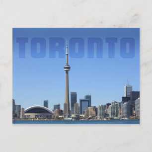 Toronto skyline postcard