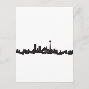 Toronto skyline postcard