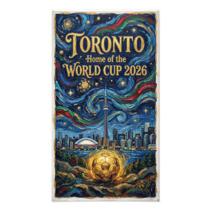 Toronto Soccer Art 2026 Stadium Design Photo Print
