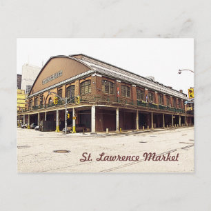 Toronto St. Lawrence Market Postcard