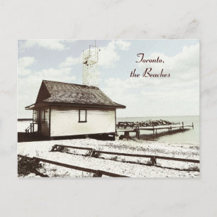toronto, the Beaches, lifeguard house Postcard