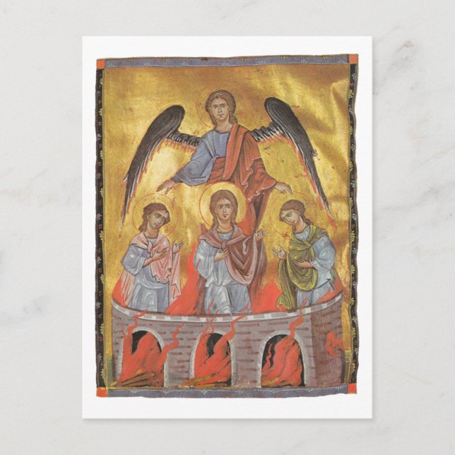 Toros Roslin Armenian Illuminator Postcard (Front)