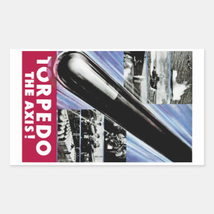 Torpedo The Axis Rectangular Sticker