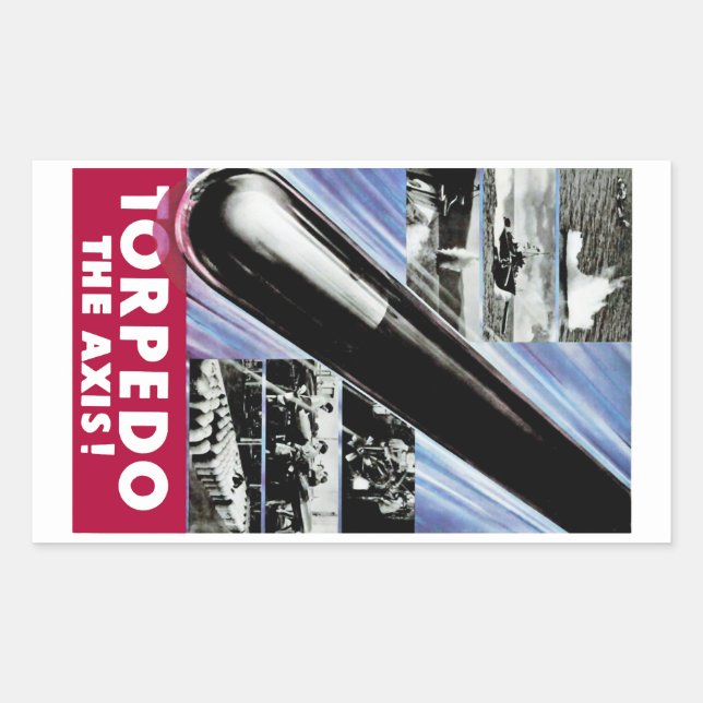 Torpedo The Axis Rectangular Sticker (Front)