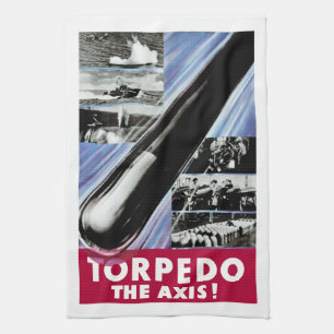 Torpedo The Axis Tea Towel