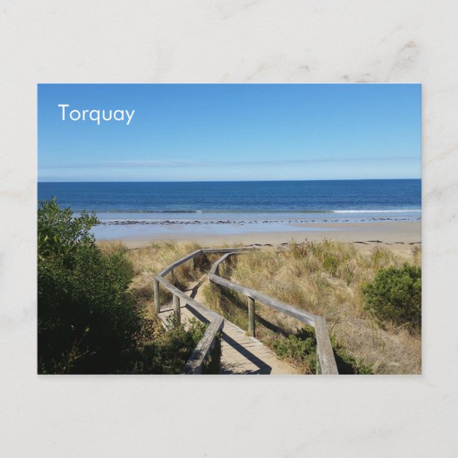 Torquay Beach, Victoria, Australia Postcard (Front)
