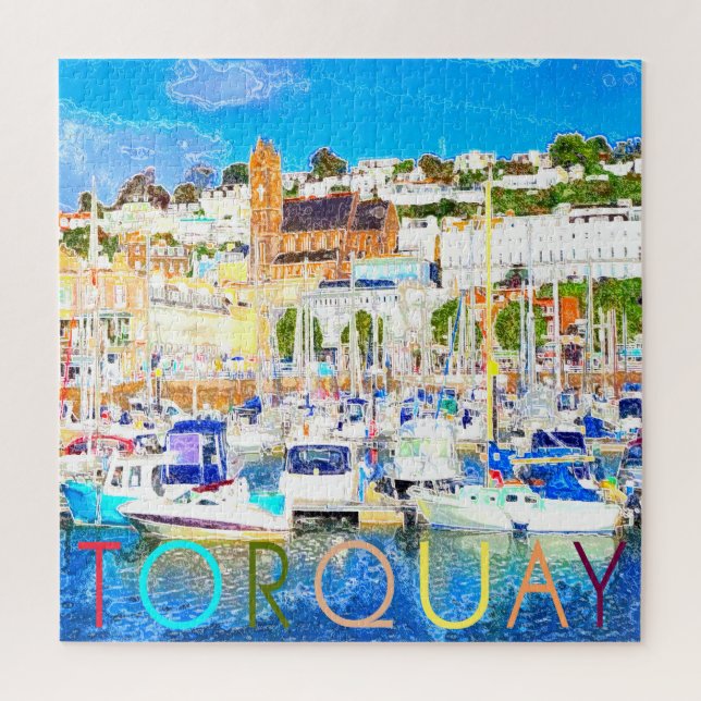 Torquay, Devon, United Kingdom Jigsaw Puzzle (Vertical)
