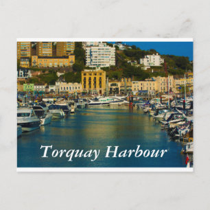 Torquay Harbour postcard
