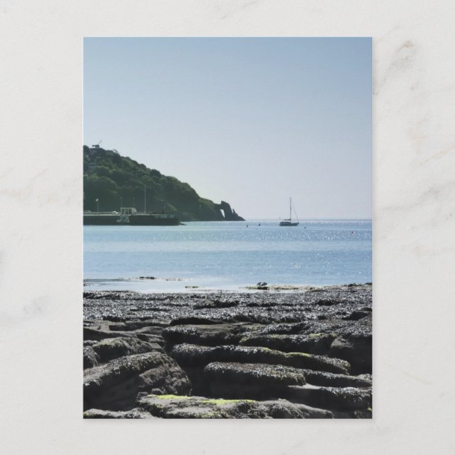 Torquay seafront postcard (Front)