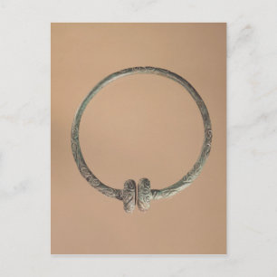 Torque with ternary designs, 5th-4th century BC Postcard