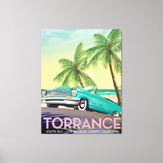 Torrance, California - Los Angeles California Canvas Print