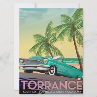 Torrance, California - Los Angeles California Invitation