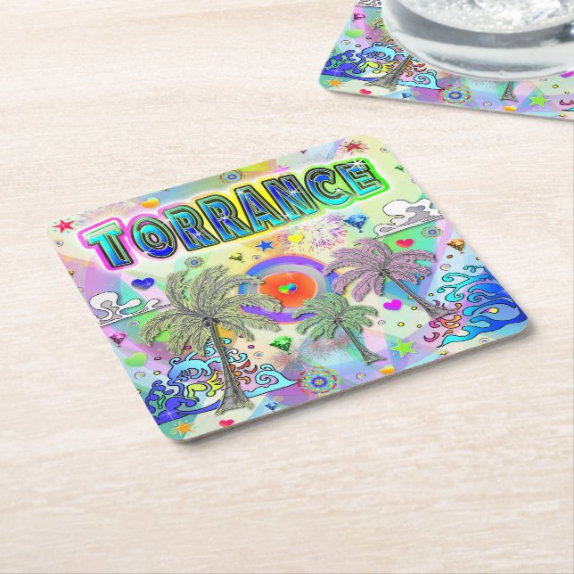 Torrance Deep Dream Coaster (Angled)