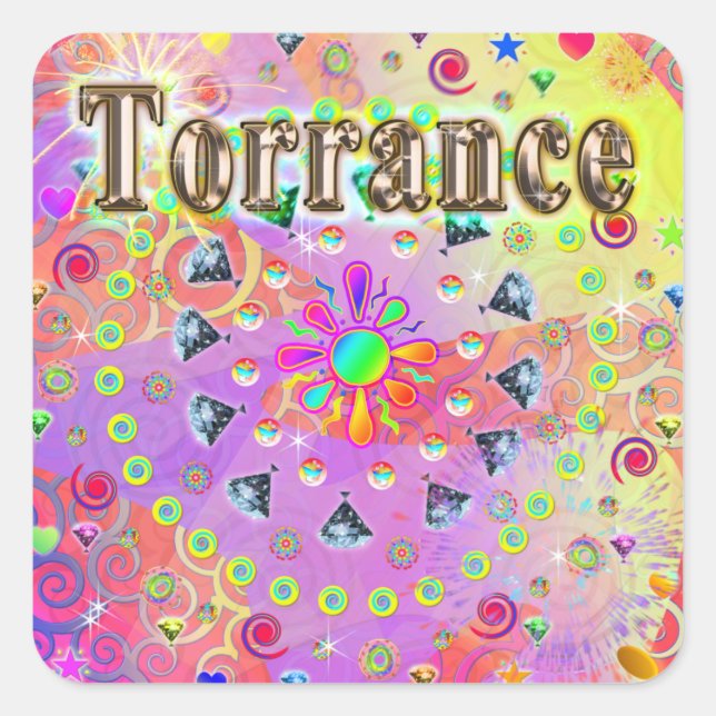 Torrance Lucky Golden Sticker (Front)