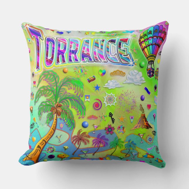 Torrance Timeless Melody Pillow (Front)