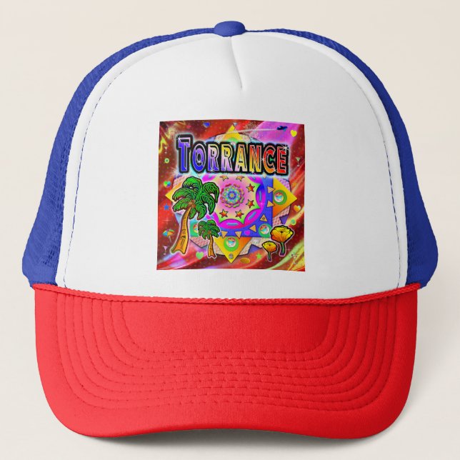 Torrance Tropical Friends Hat (Front)