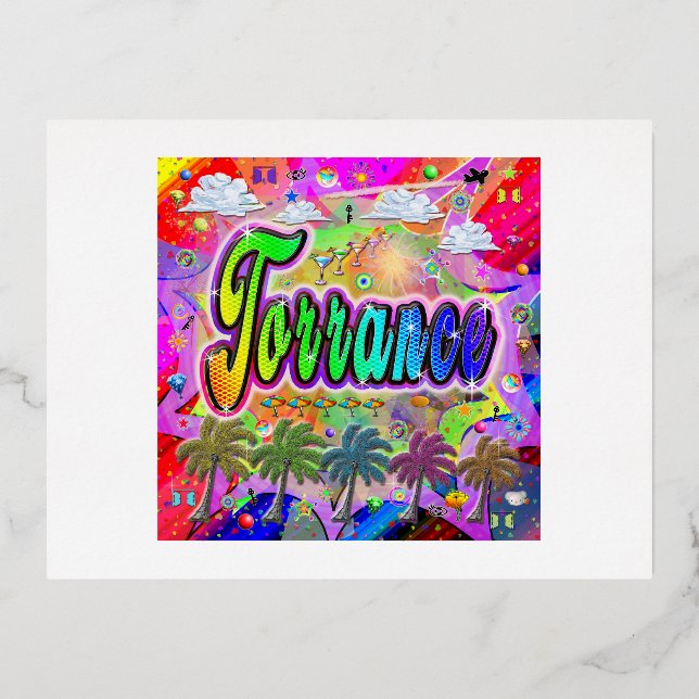 Torrance Vista Express Postcard (Front)
