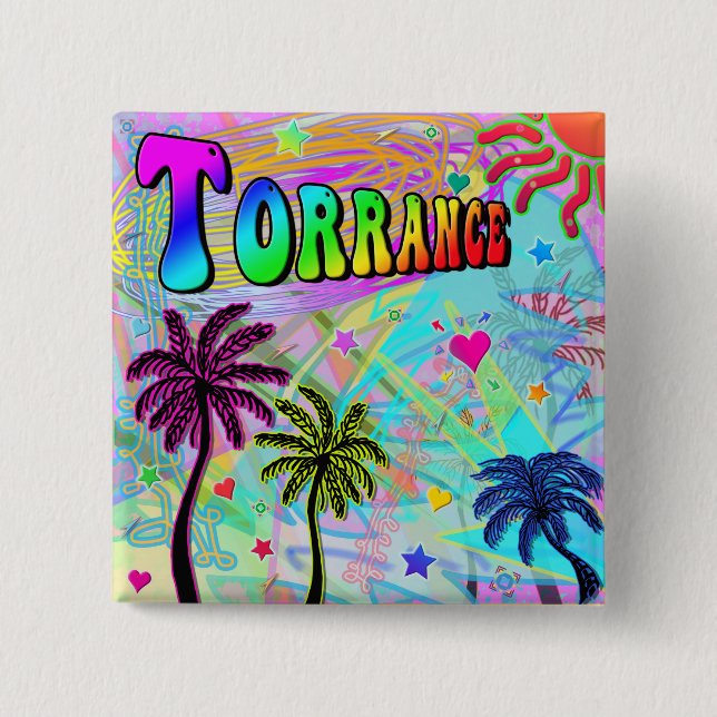 Torrance Vivid Romance Button (Front)