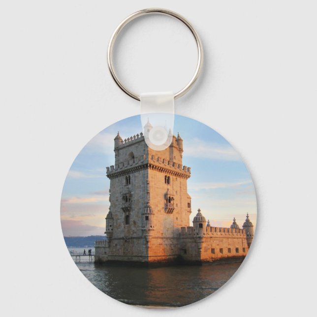 Torre de Belém - Belem Tower portugal Key Ring (Front)