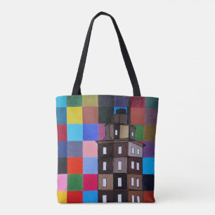 Torre de Hércules Abstract Painting by Alfred Fox Tote Bag
