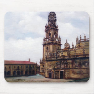 Torre del Reloj (Santiago de Compostela. A Coruña) Mouse Mat