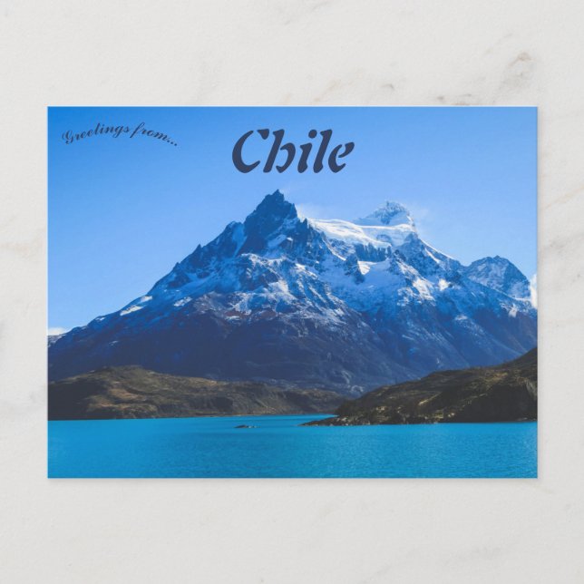 Torres Del Paine Chile Postcard (Front)