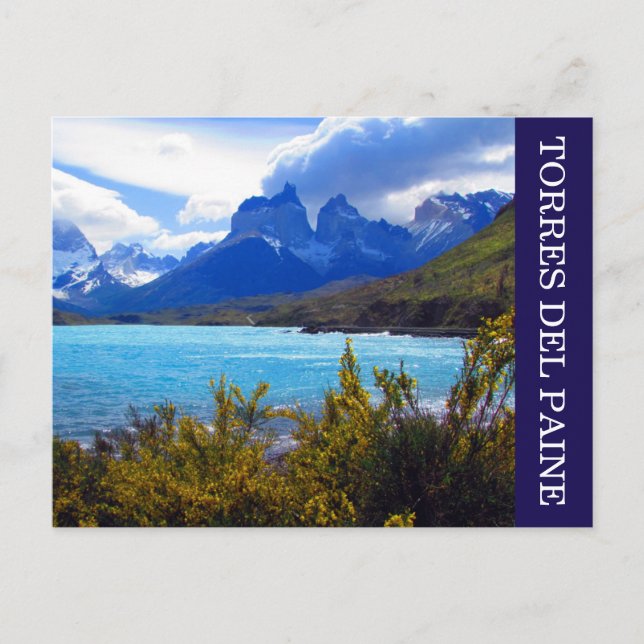 torres del paine cuernos postcard (Front)