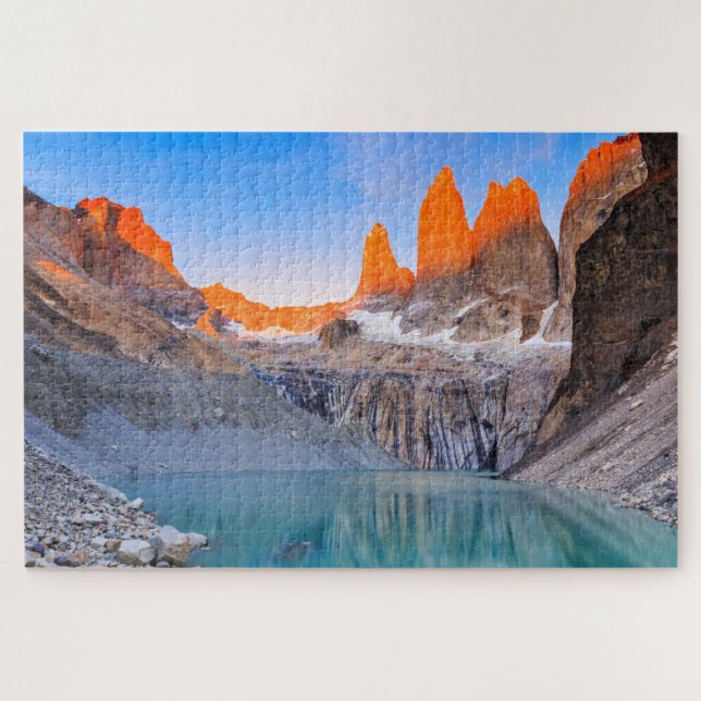 Torres Del Paine National Park, Chile. Jigsaw Puzzle (Horizontal)