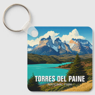 Torres Del Paine National Park Chile Key Ring