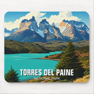 Torres Del Paine National Park Chile Mouse Mat