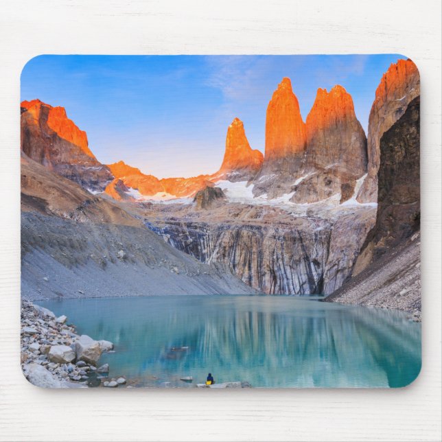 Torres Del Paine National Park, Chile.  Mouse Mat (Front)