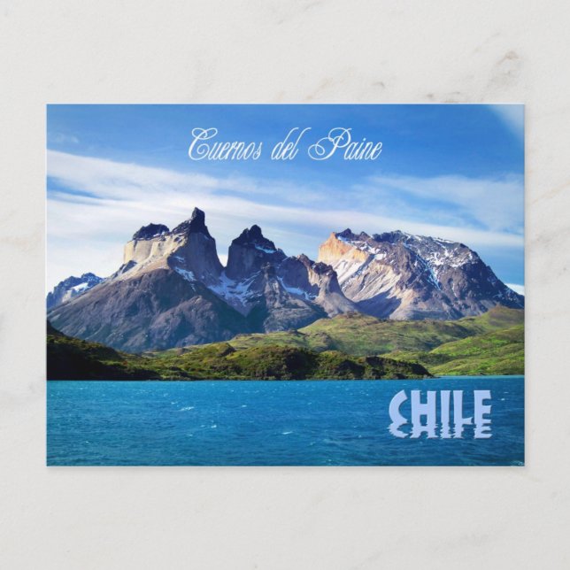 Torres del Paine National Park, Chile Postcard (Front)