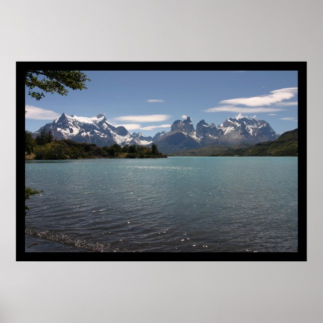 Torres del Paine National Park, Chile Poster (Front)