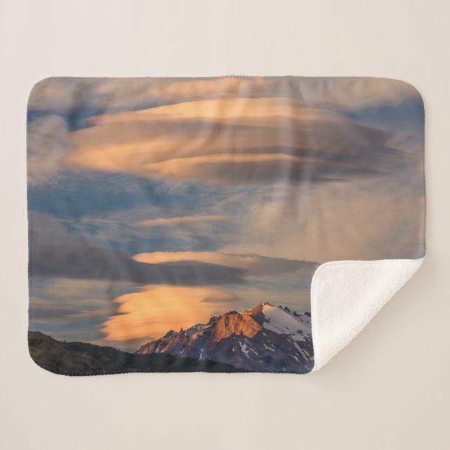 Torres del Paine National Park, Chile Sherpa Blanket (Front (Horizontal))