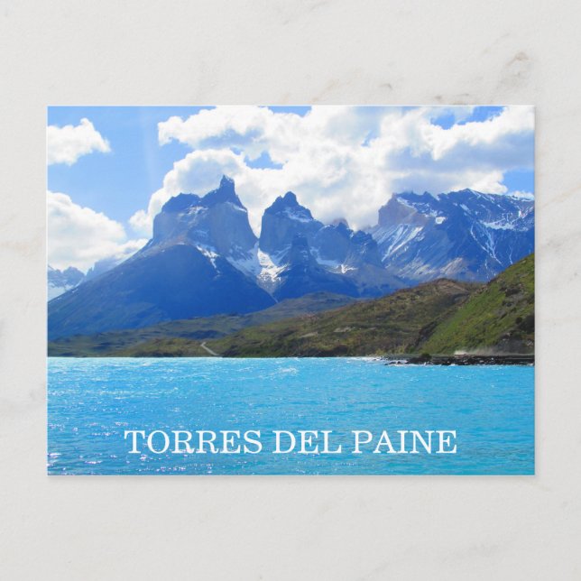 torres del paine national park postcard (Front)