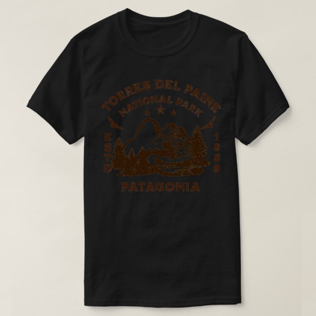 Torres Del Paine National Park  T-Shirt (Design Front)