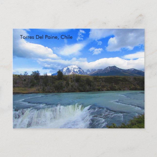 Torres Del Paine, Patagonia, Chile Postcard (Front)