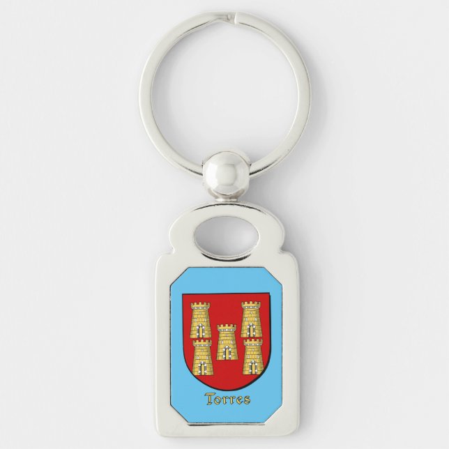 Torres Historical Shield Key Ring (Front)