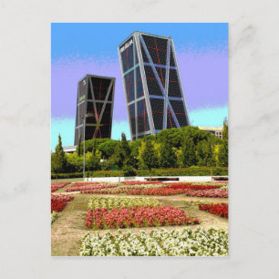 Torres Kio de Madrid Postcard