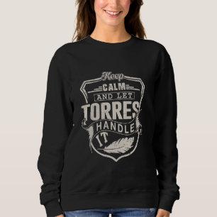 Torres Last Name Shirt Torres Name Birthday