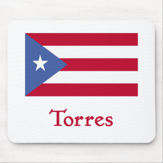 Torres Puerto Rican Flag Mouse Mat