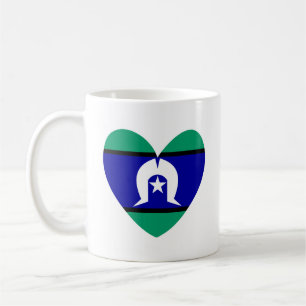 Torres Strait Islanders heart Coffee Mug