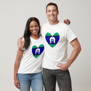 Torres Strait Islanders heart T-Shirt