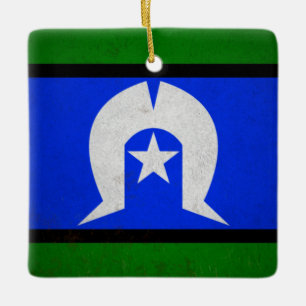 Torres Strait Islands Ceramic Ornament
