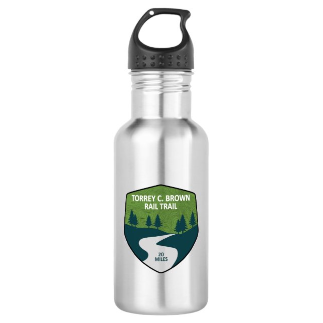 Torrey C. Brown Rail Trail 532 Ml Water Bottle (Front)