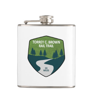 Torrey C. Brown Rail Trail Hip Flask