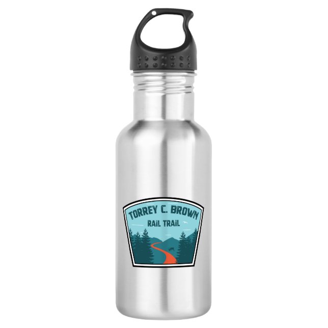 Torrey C. Brown Rail Trail Maryland 532 Ml Water Bottle (Front)