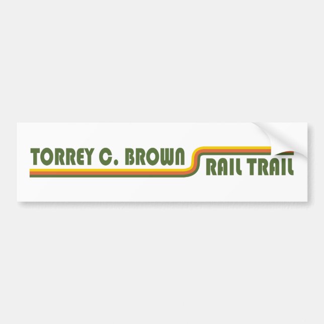 Torrey C. Brown Rail Trail Maryland Bumper Sticker (Front)